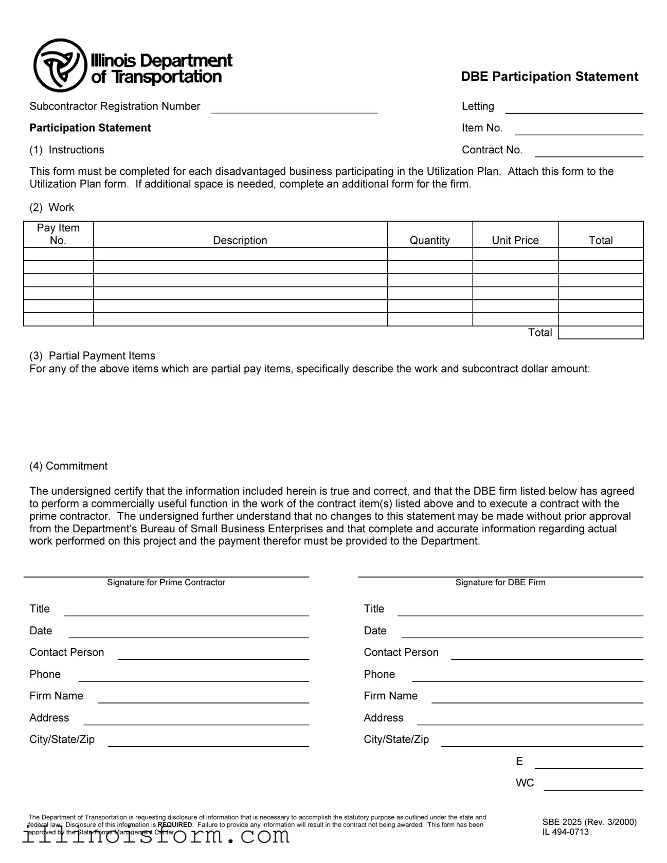 Fill a Valid Illinois Sbe 2025 Template
