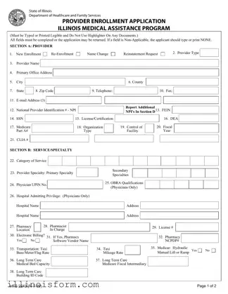 Fill a Valid Illinois Hfs 2243 Template
