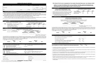 Fill a Valid Illinois Vision Specialist Report Template